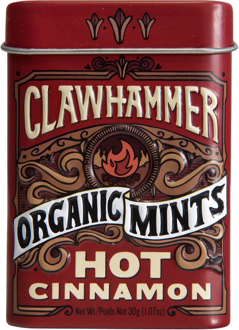 Clawhammer Mints Hot Cinnamon 12-Pack
