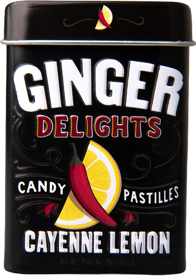 Ginger Delights Cayenne Lemon 12-Pack