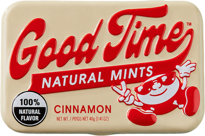 Good Time Natural Mints Cinnamon 6-Pack