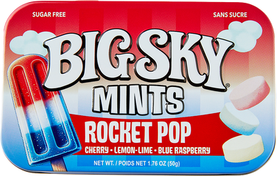 Big Sky Mints Rocket Pop Tin