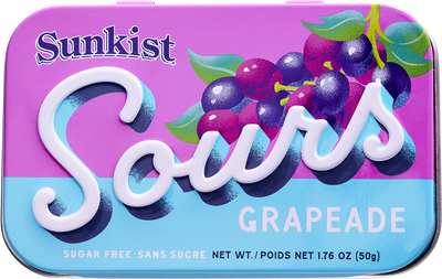 Sunkist Sours Grapeade