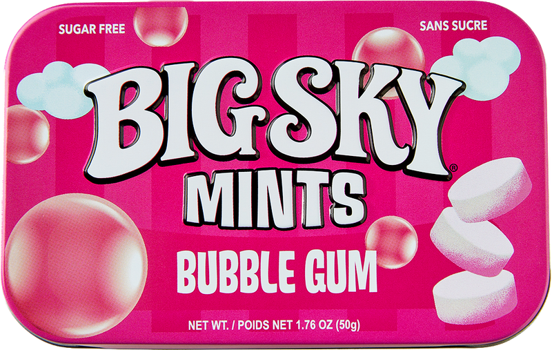 Big Sky Mints - Bubblegum Case 24 × 6-Pk