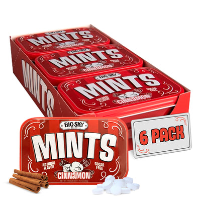 Big Sky Mints Cinnamon 6-Pack tray