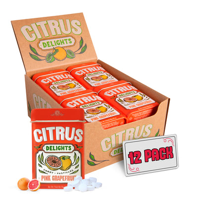 Citrus Delights Pink Grapefruit 12-Pack tray
