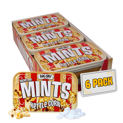 Big Sky Mints Kettle Corn 6-Pack tray