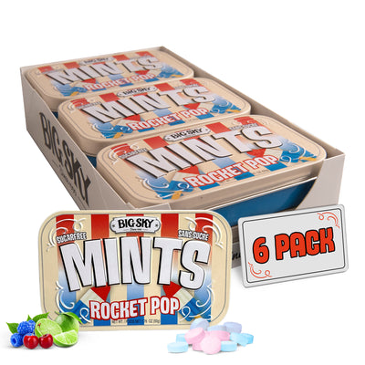 Big Sky Mints Rocket Pop 6-Pack tray