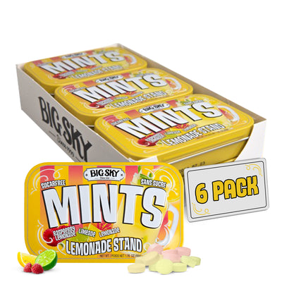 Big Sky Mints Lemonade Stand 6-Pack tray