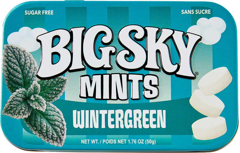 Big Sky Mints - Wintergreen Case 24 × 6-Pk