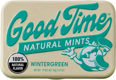Good Time Natural Mints Wintergreen 6-Pack