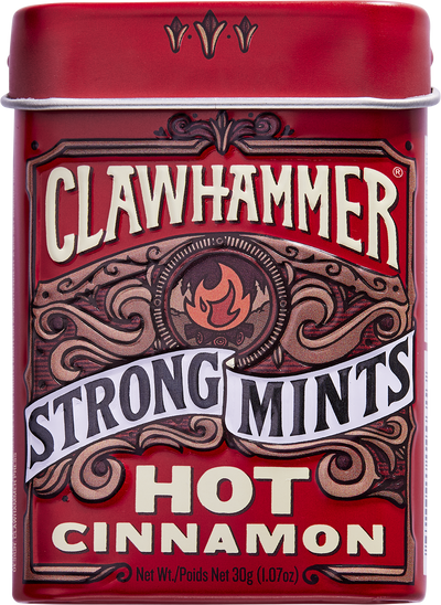 Clawhammer Mints Hot Cinnamon