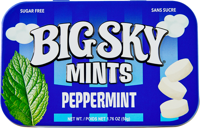 Big Sky Mints Peppermint Tin