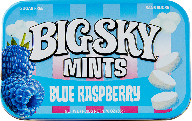 Big Sky Mints - Blue Raspberry Case 24 × 6-Pk