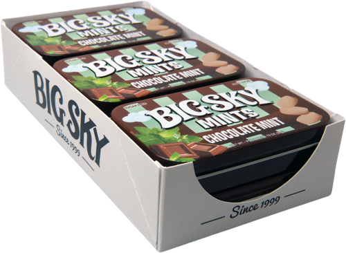 Big Sky Mints Chocolate Mint 6-Pack tray