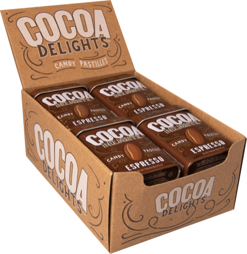 Cocoa Delights Espresso 12-Pack tray