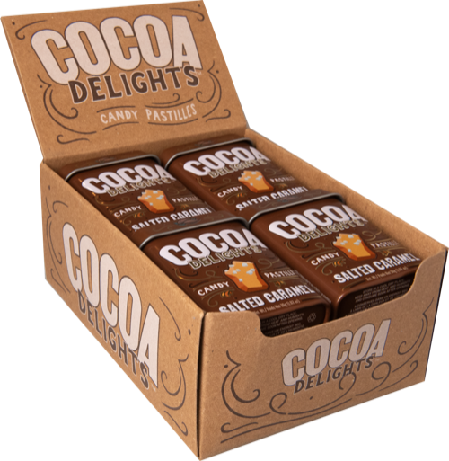 Cocoa Delights Salted Caramel 12-Pack tray