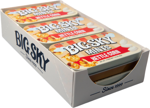 Big Sky Mints Kettle Corn 6-Pack tray