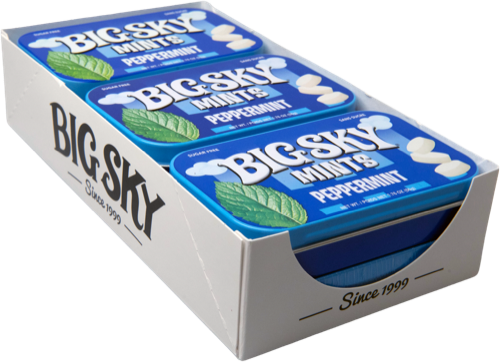 Big Sky Mints Peppermint 6-Pack tray