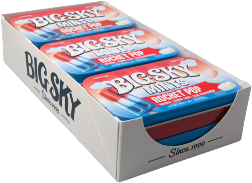 Big Sky Mints Rocket Pop 6-Pack tray
